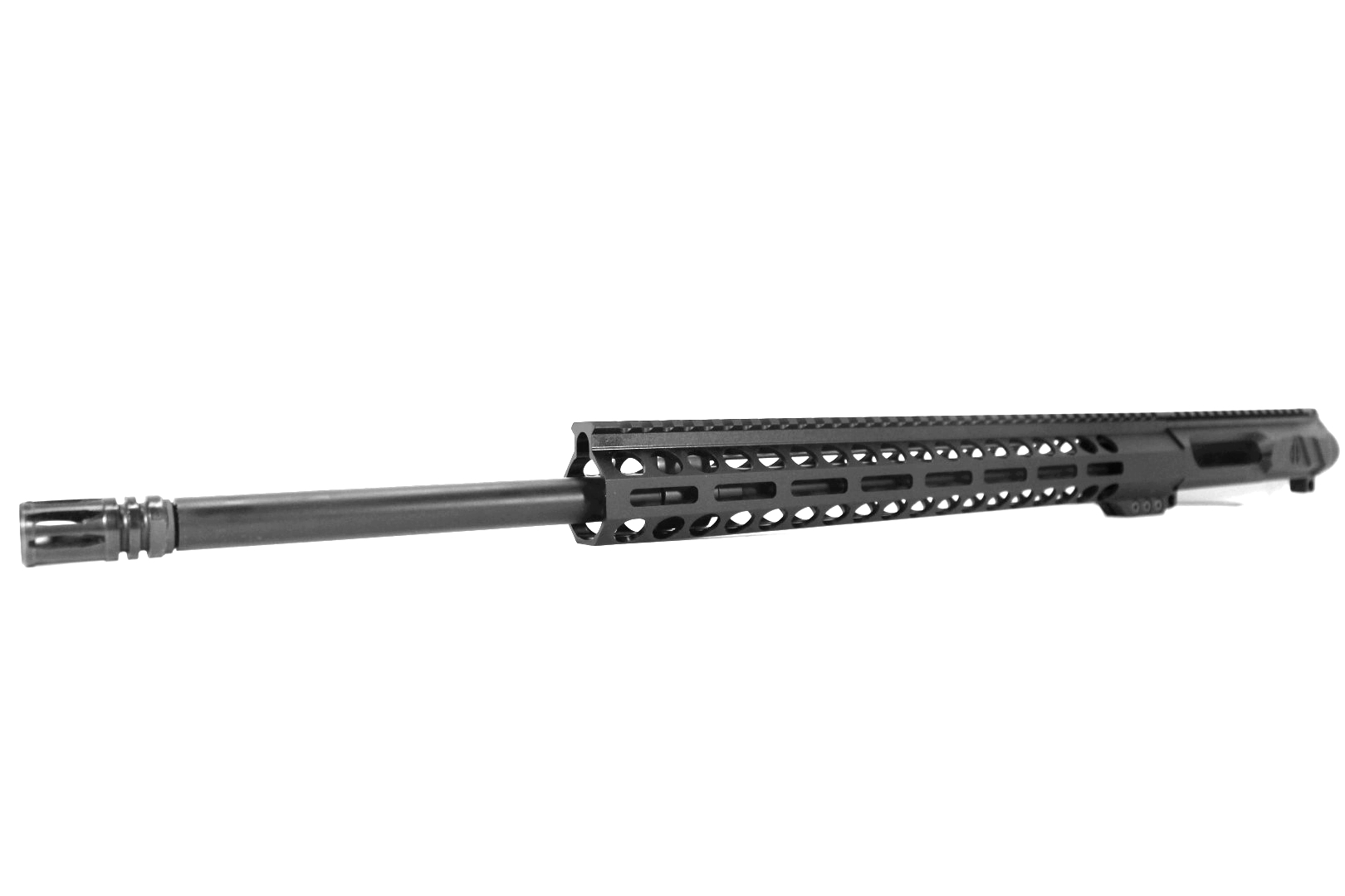 22 inch AR-15 LEFT HANDED AR-15 Non Reciprocating Side Charging 224 Valkyrie M-LOK Melonite Upper