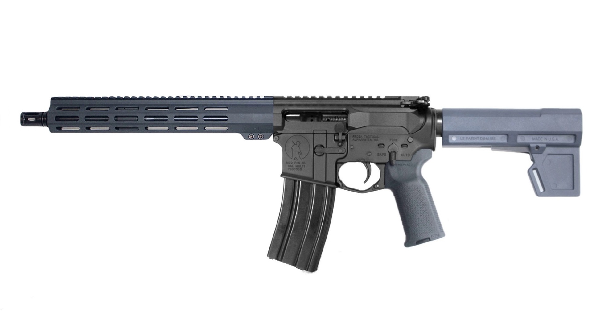 12.5 inch 6.5 Grendel AR-15 Pistol | LEFT HAND