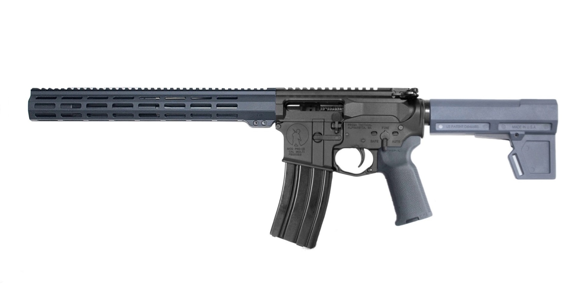 12.5 inch 6.5 Grendel AR-15 Pistol | Left Hand
