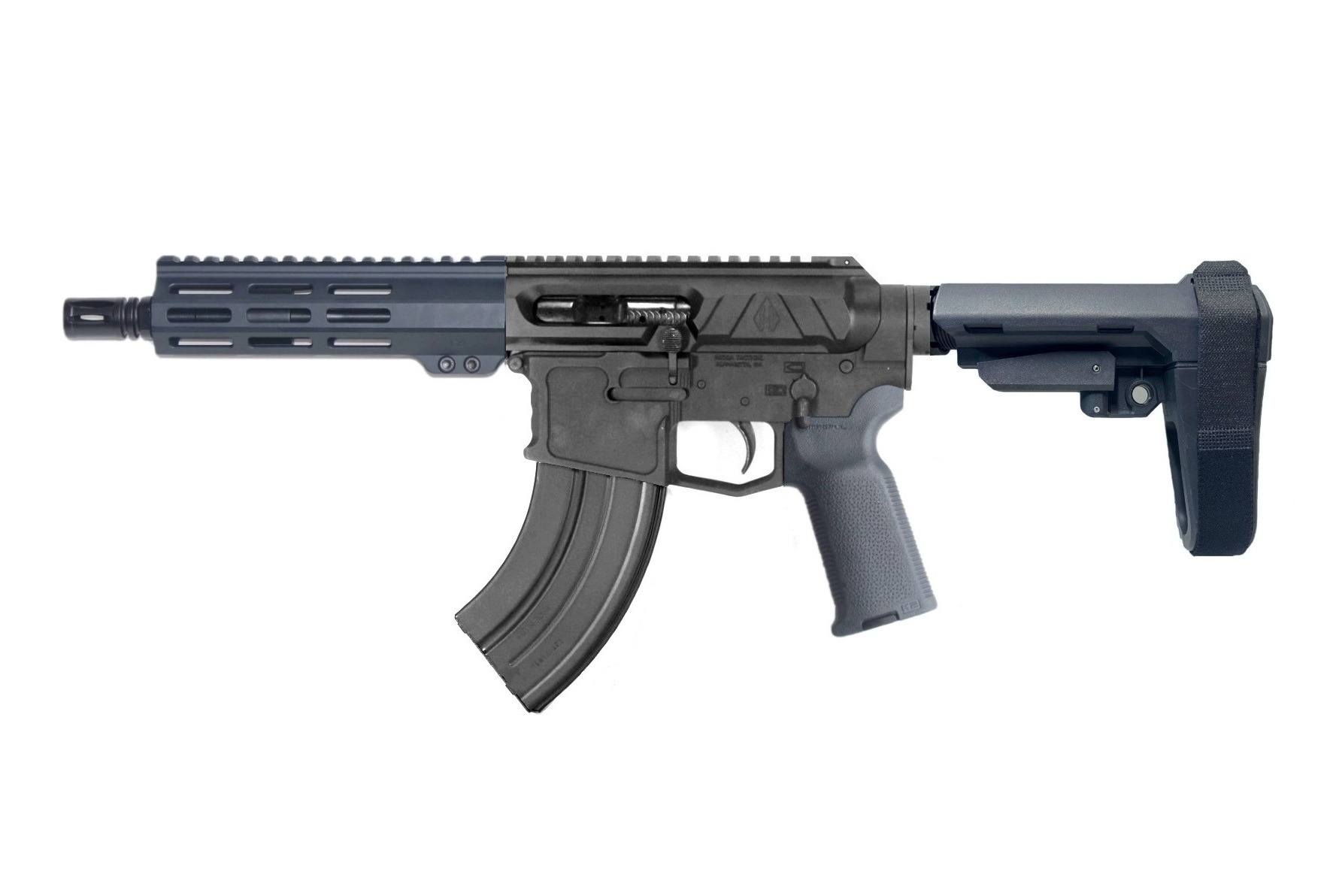 7.5 inch 7.62x39 AR-15 | Left Handed | Patented NR Side Charging