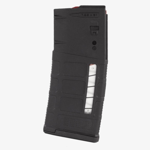 Magpul PMAG® 25 LR/SR GEN M3® Window Black AR-10/ AR-308