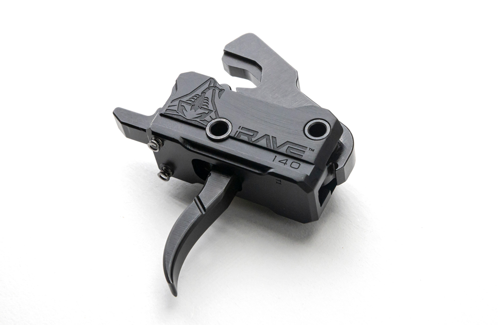 Rise Armament Rave 140 Curved Trigger with Anti Walk Pins