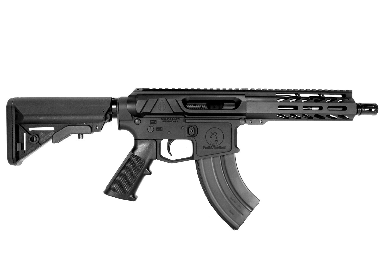 7.5 inch 7.62x38 AR SBR | NFA | Valiant Side Charging Series