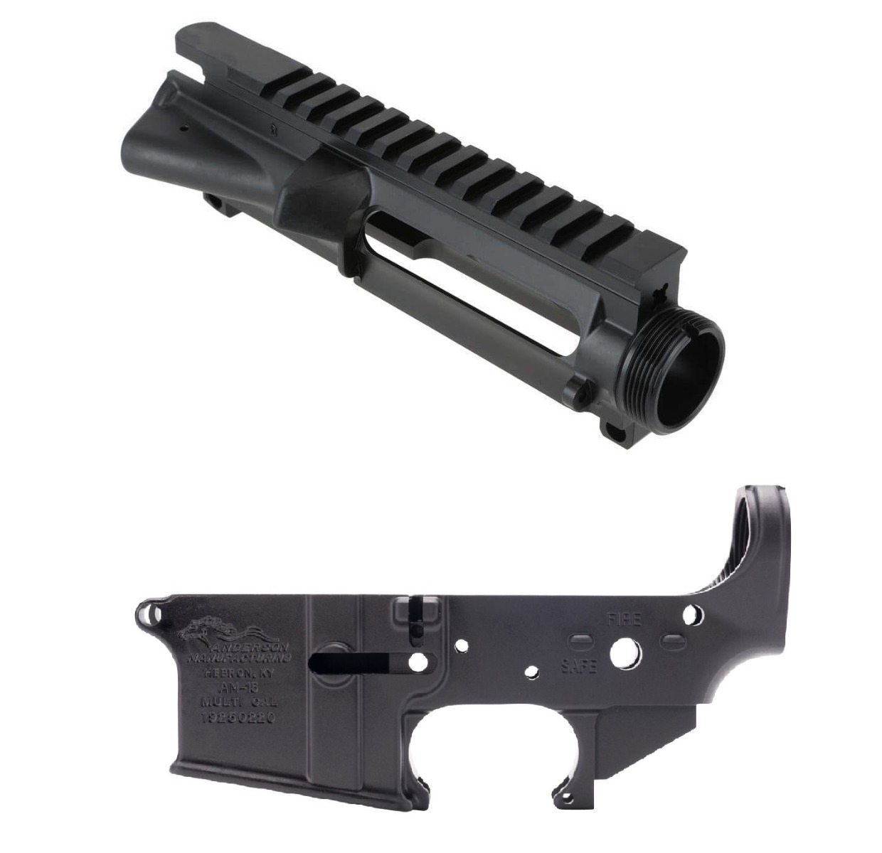 Anderson Manufacturing Stripped Upper Lower Receiver Set