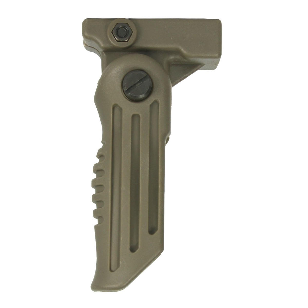 Folding Stubby Vertical Grip - OD Green