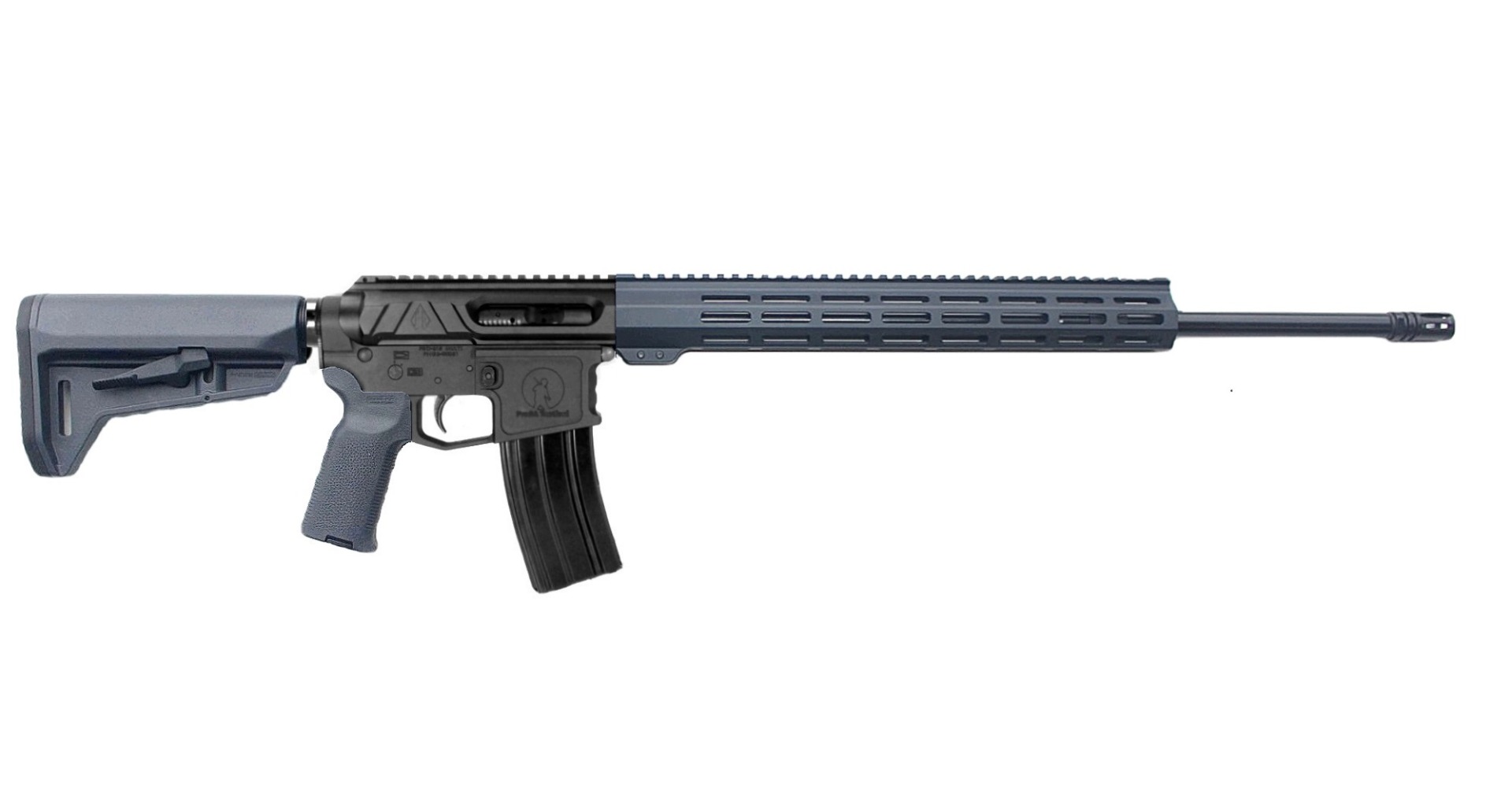 P2A VALIANT 22" 6.8 SPC II 1/11 Rifle Length Melonite M-LOK Rifle - BLK/GRAY