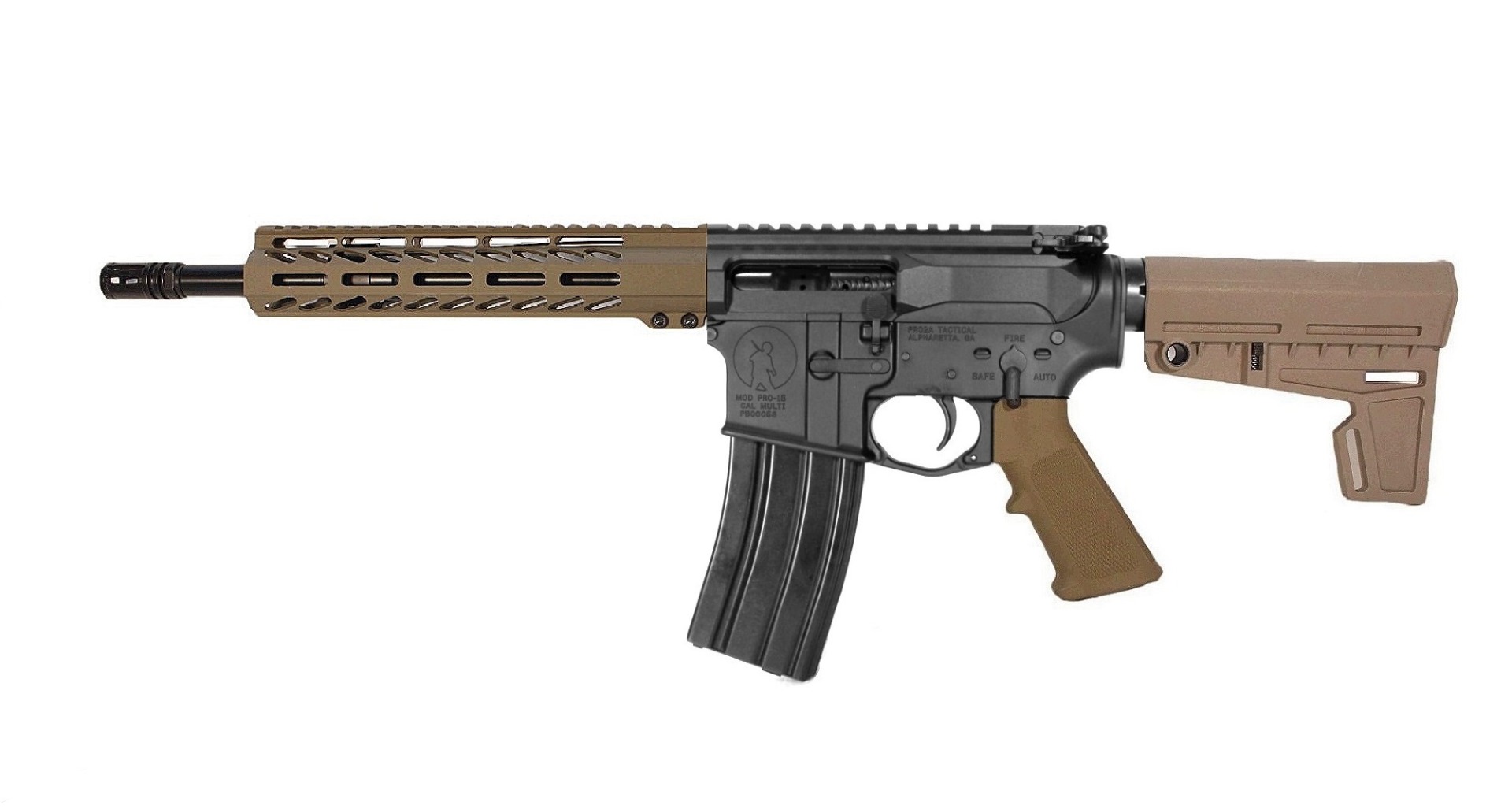 12.5 inch 6.5 Grendel AR-15 Pistol | LEFT HAND