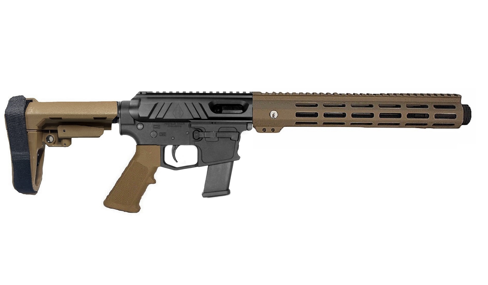 10.5 inch 10mm Pistol Caliber Valiant Pistol 