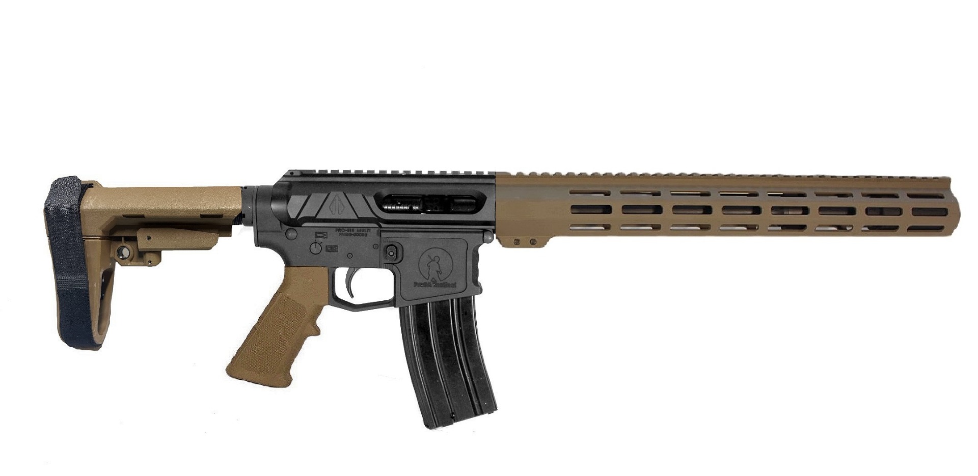 12.5" 5.56 Mid Length Valiant AR Pistol 