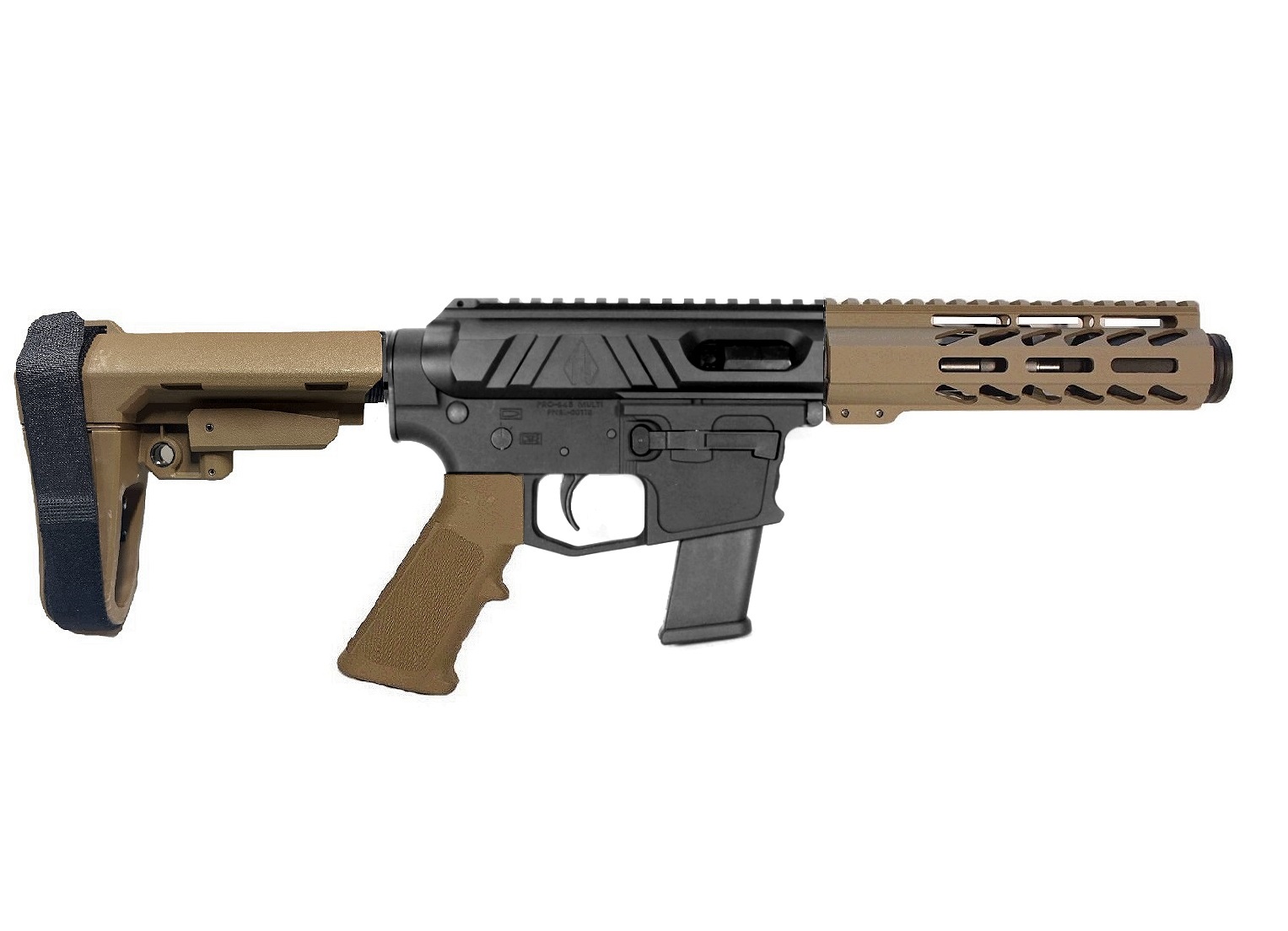5 inch 45 ACP Valiant PCC Pistol 
