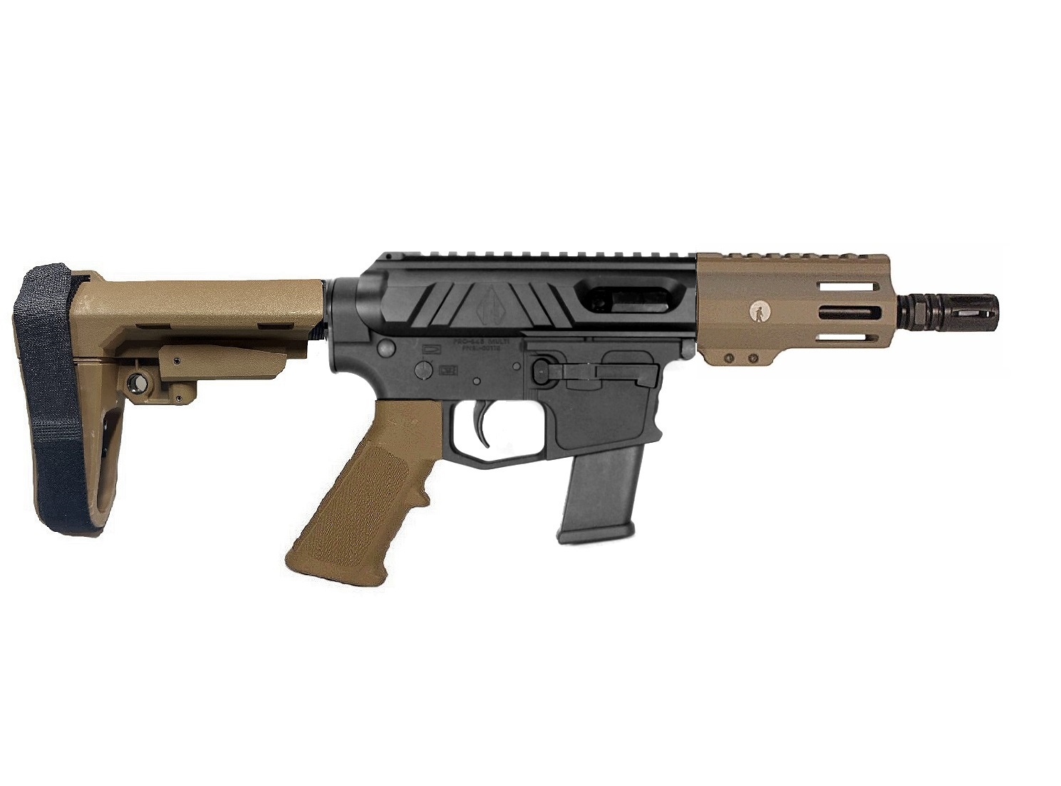 5 inch 9mm Valiant AR-15 Pistol 