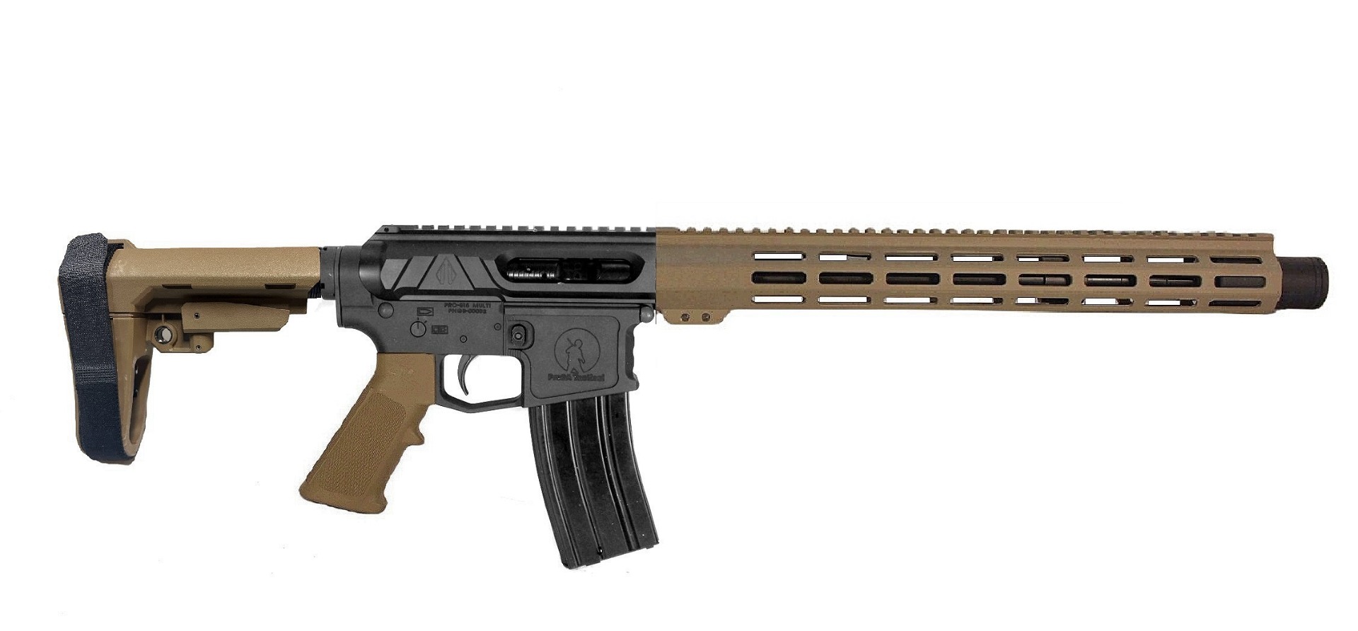 13.7" 5.56 Valiant AR Pistol w/Flash Can