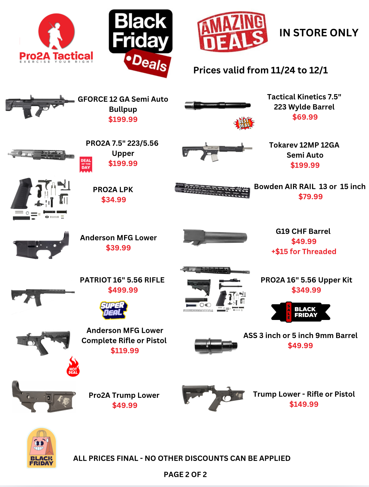 Our BF in store ad page 2