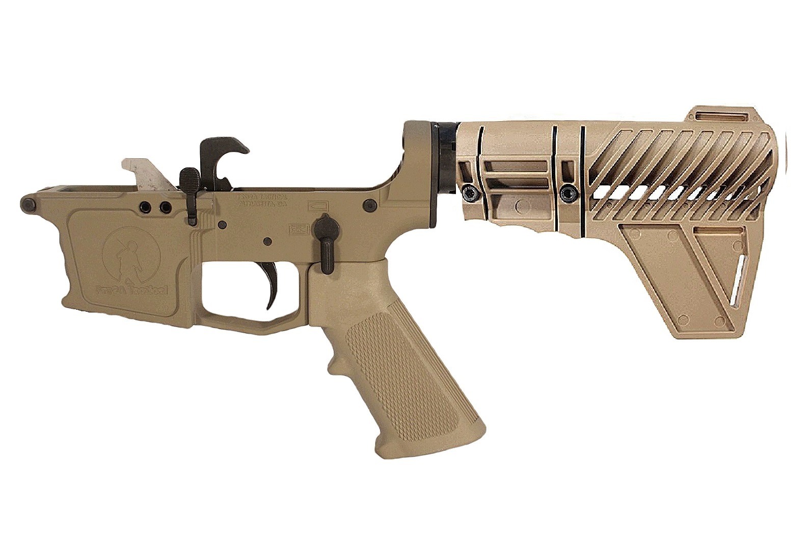 FCC S&W AR type PTW 鍛造 lower receiver FCC S&W AR type PTW 鍛造 lower receiver FCC - Cerakote Lower BCM